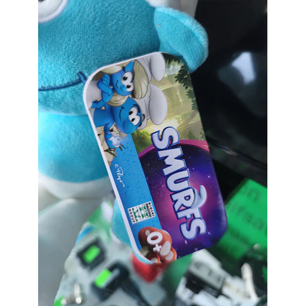 Peluche Smurfs the Movie Smurf Azul 32cm 4
