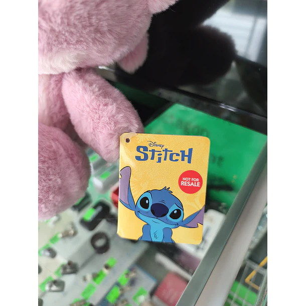 Peluche Angel Chibi Stitch 30/25(sentado)cm 4