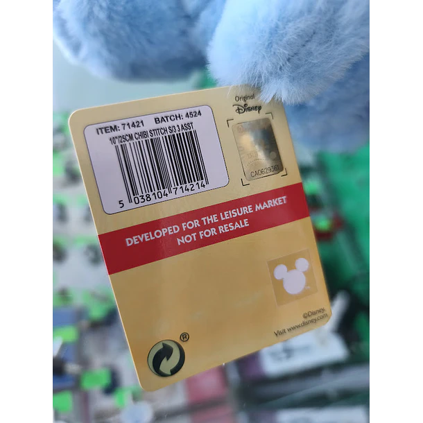 Peluche Stitch Chibi Stitch 30/25(sentado)cm 7