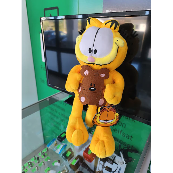 Peluche Famosa Garfield + Pookie 36cm 2