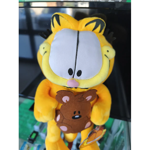 Peluche Famosa Garfield + Pookie 36cm 5