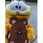Peluche Famosa Garfield + Pookie 36cm 9