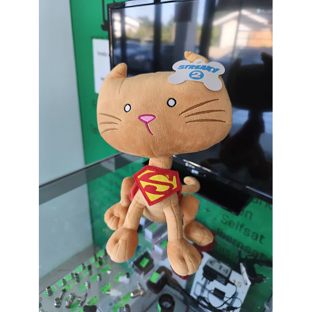 Peluche Dc Super Pets Streaky 25 cm 3