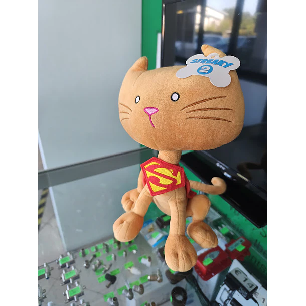 Peluche Dc Super Pets Streaky 25 cm 4