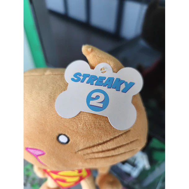 Peluche Dc Super Pets Streaky 25 cm 5