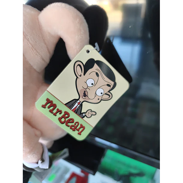 Peluche Mr Bean com o perú na cabeça 30cm 3