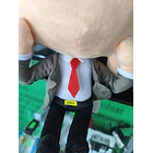 Peluche Mr Bean com o perú na cabeça 30cm 7