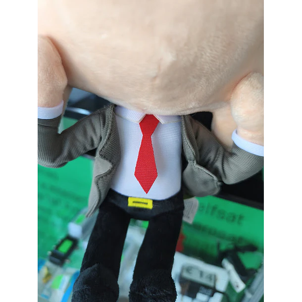 Peluche Mr Bean com o perú na cabeça 30cm 7