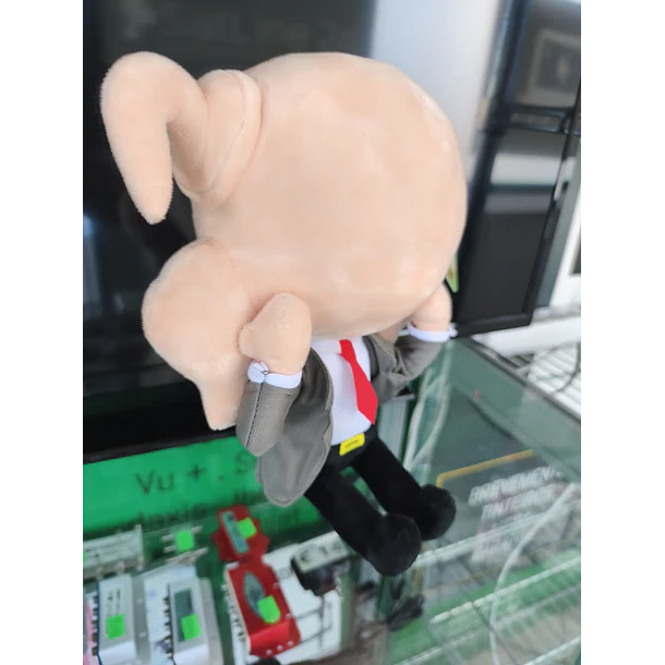 Peluche Mr Bean com o perú na cabeça 30cm 9