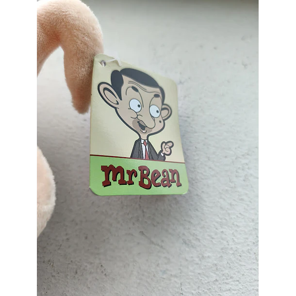 Peluche Mr Bean com o perú na cabeça 30cm 12