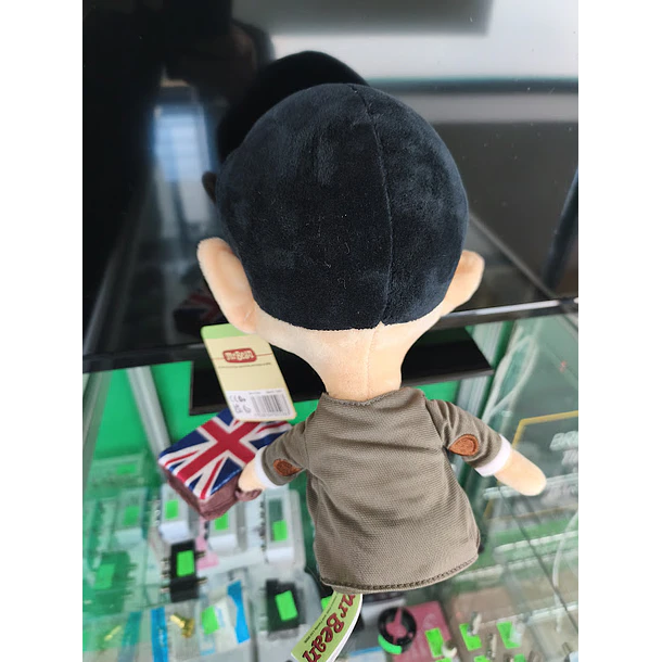 Peluche Mr Bean com mala de viagem 33cm 5