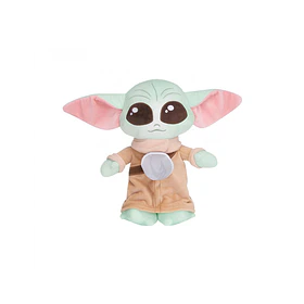 Peluche Star Wars Mandalorian & Grogu Grogu Olhos Abertos 31cm