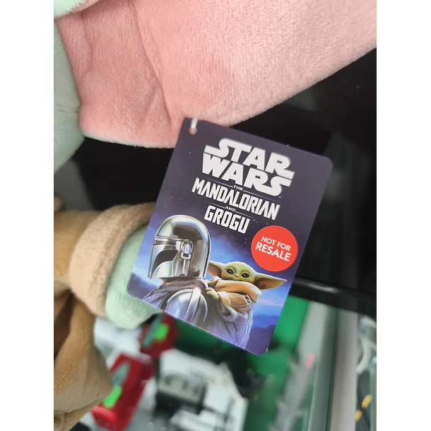 Peluche Star Wars Mandalorian & Grogu Grogu Olhos Abertos 31cm 5