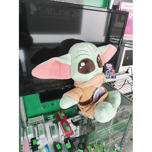 Peluche Star Wars Mandalorian & Grogu Grogu Olhos Abertos 31cm 7