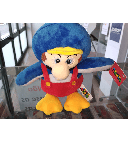 Peluche Mario Bros. Mario Pinguim 30 cm