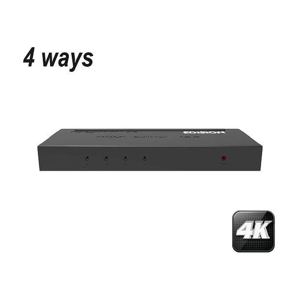 EDISION 4K HDMI Splitter 1x4 4