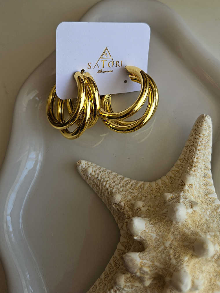 Triple  argollas  talla L 1