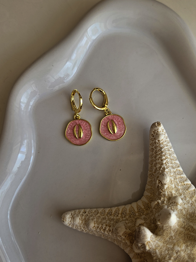 Argolla conchita esmaltada 1