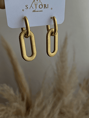 Argollas Olimpia gold