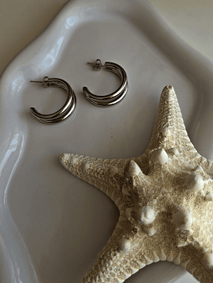 Argolla doble silver