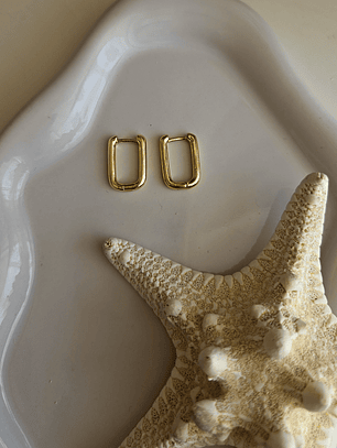 Argolla cruadrada talla  s