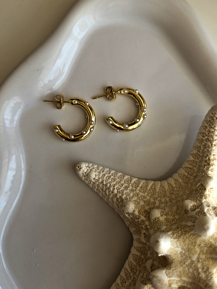 Argollas aperladas 1