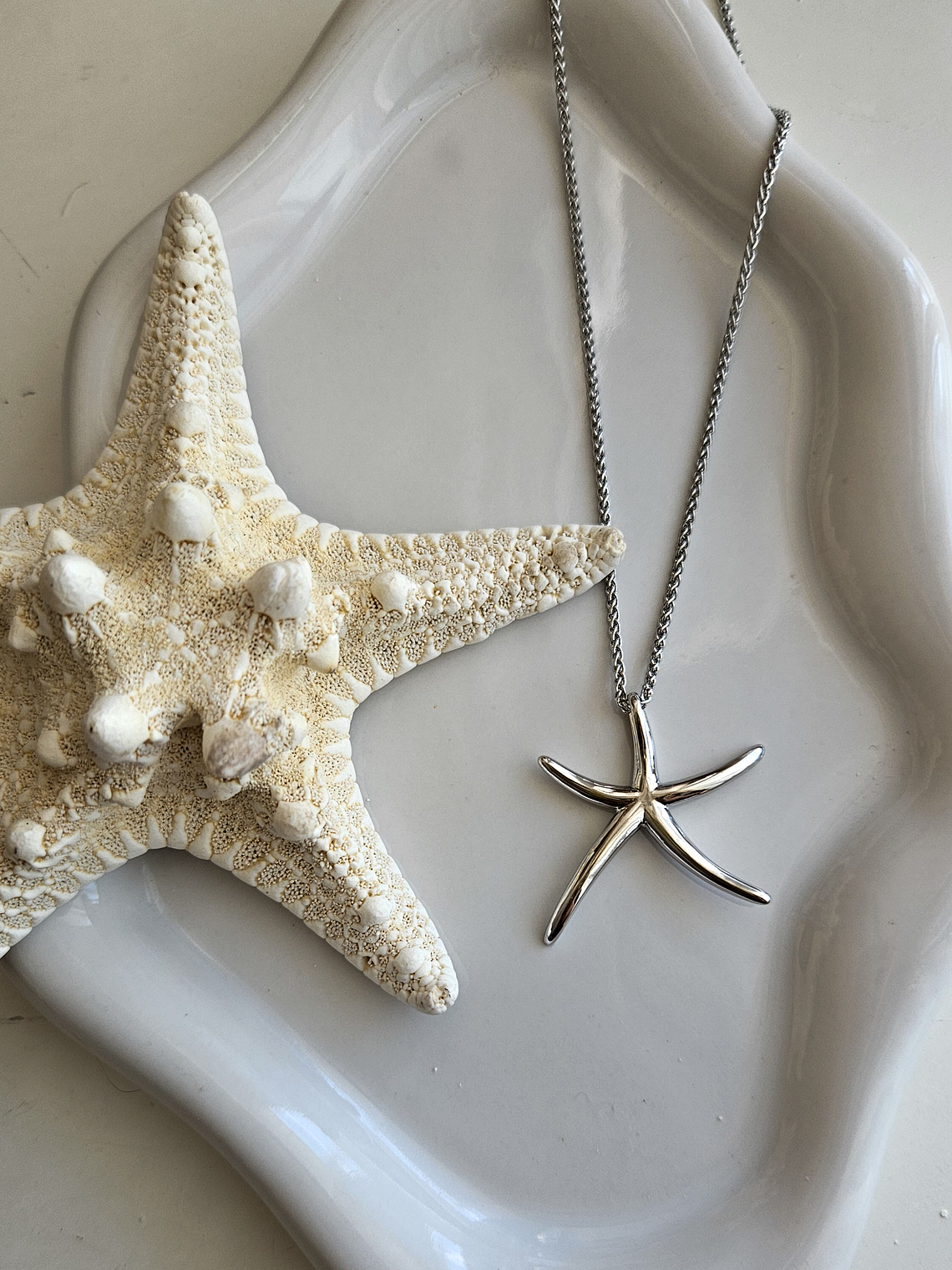 Collar estrella de mar Silver 1