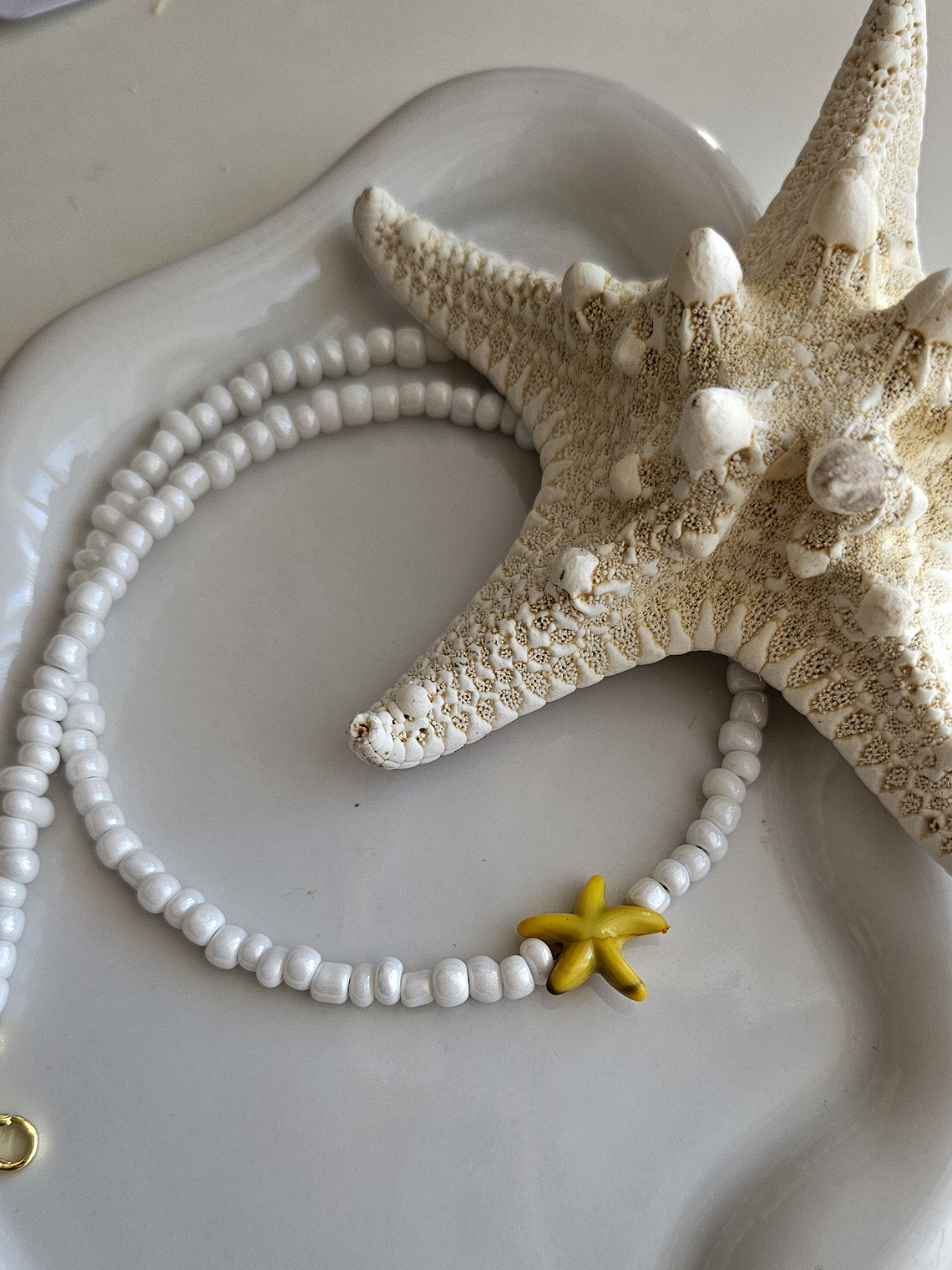 Collar chocker  estrella amarilla 1