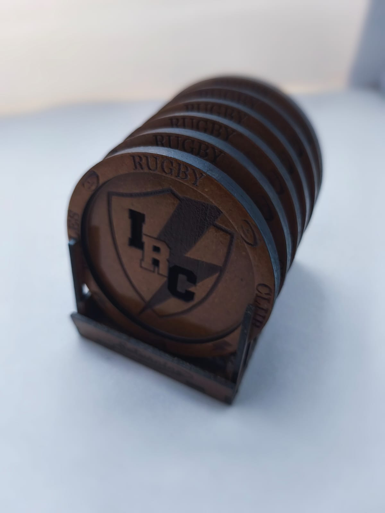 Set 6 Porta Vasos Personalizados 2