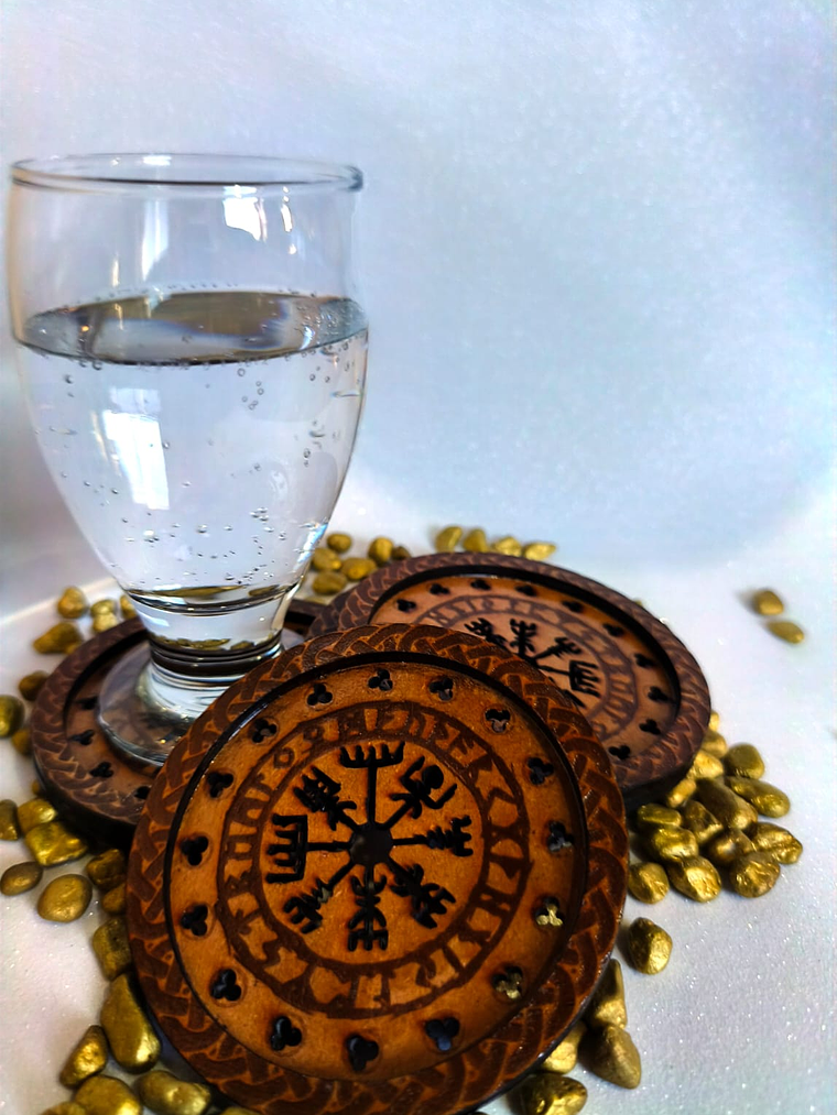 Set 6 Porta Vasos Personalizados 1