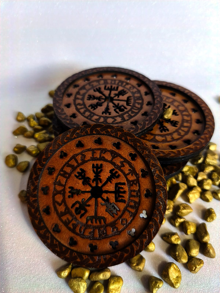 Set 6 Porta Vasos Personalizados 4