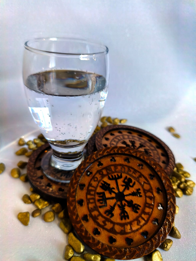 Set 6 Porta Vasos Personalizados 6