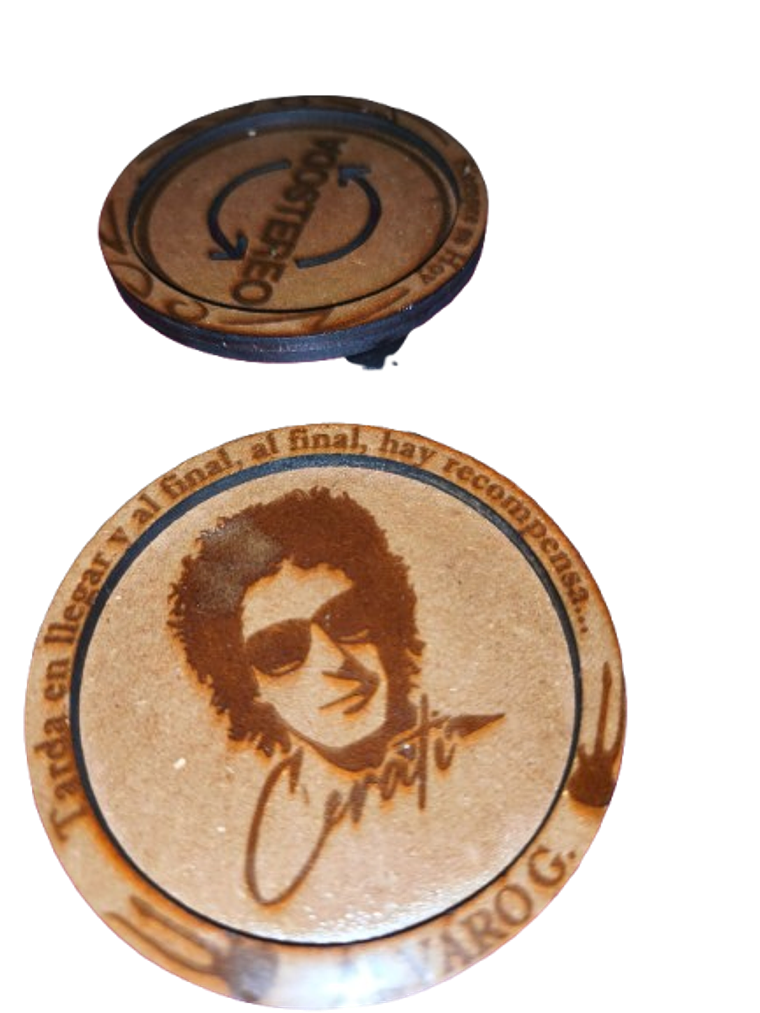 Set 6 Porta Vasos Personalizados 10