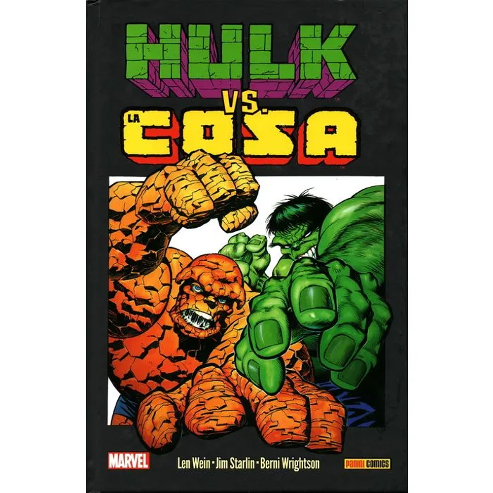100% Marvel HC. Hulk Vs. La Cosa Grandes Tortas 100% MARVEL HC. 