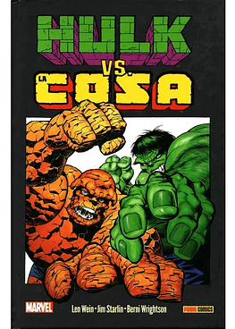100% Marvel HC. Hulk Vs. La Cosa Grandes Tortas 100% MARVEL HC. 