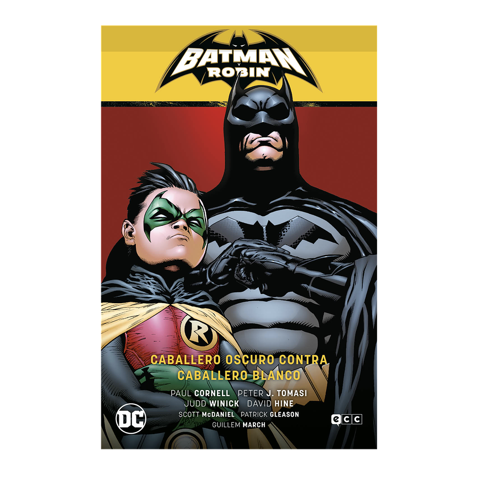 Batman y Robin vol. 04: Caballero oscuro contra Caballero blanco (Batman Saga - Batman y Robin 7)