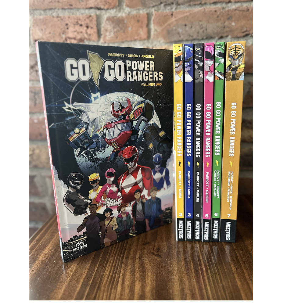 GO GO POWER RANGERS Pack vol 1 al 7