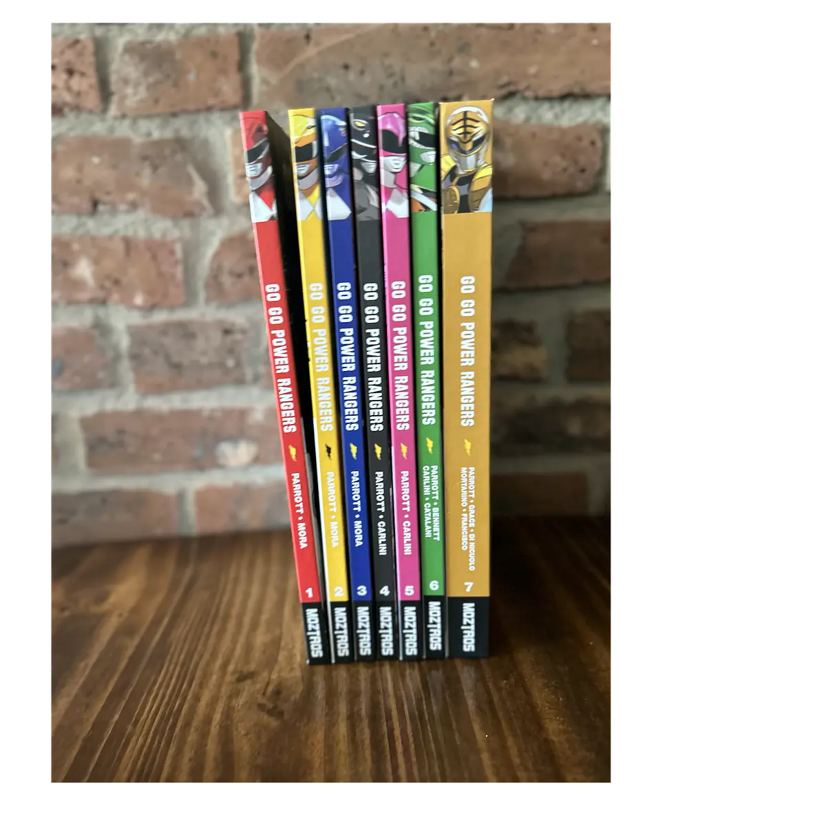 GO GO POWER RANGERS Pack vol 1 al 7