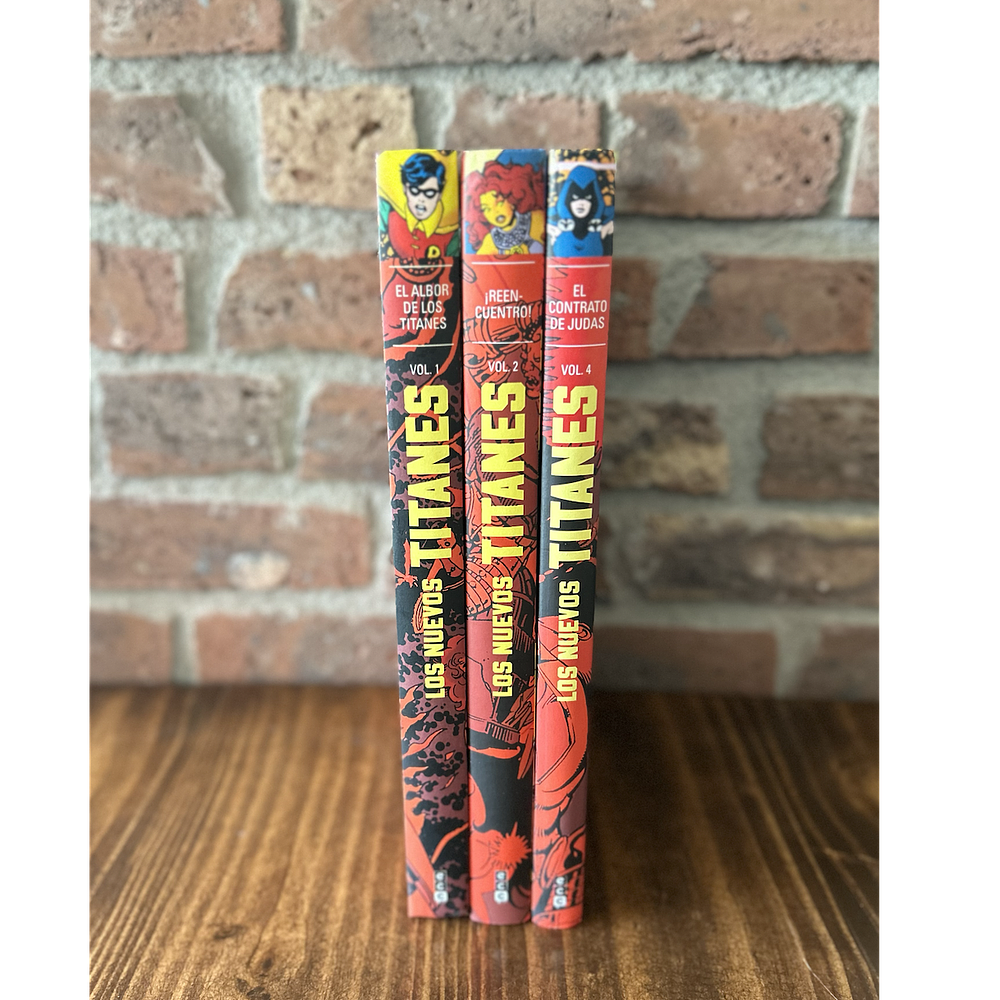 Los Nuevos Titanes vol. 1, Vol. 2 y vol. 4  
