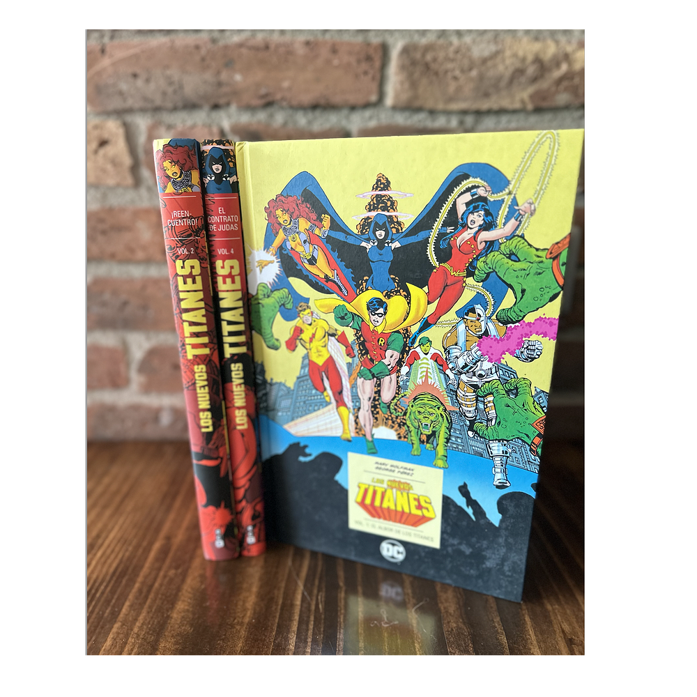 Los Nuevos Titanes vol. 1, Vol. 2 y vol. 4  