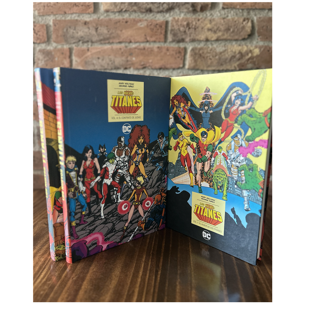 Los Nuevos Titanes vol. 1, Vol. 2 y vol. 4  