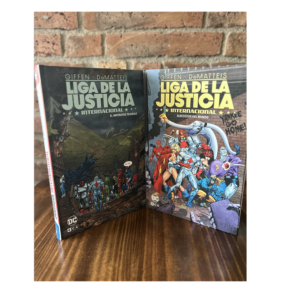 Liga de la Justicia Internacional vol. 3 y vol. 4 