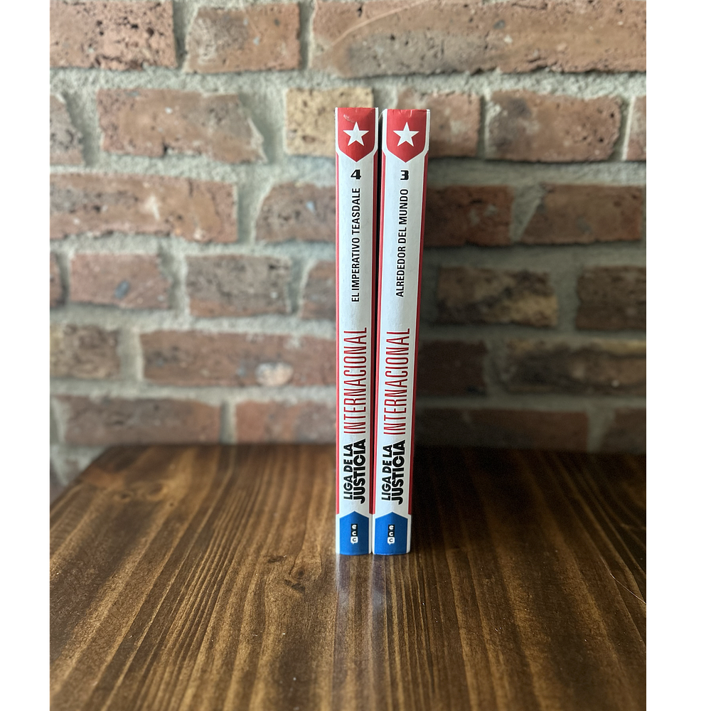 Liga de la Justicia Internacional vol. 3 y vol. 4 