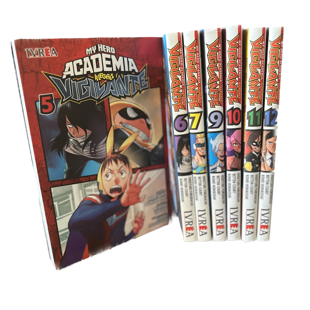 VIGILANTE: MY HERO ACADEMIA ILLEGALS (5,6,7, 9, 10, 11 12)