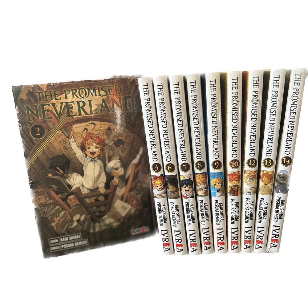 Pack The promised neverland (2, 3, 6, 7, 8, 9, 10. 12, 13 y 14)