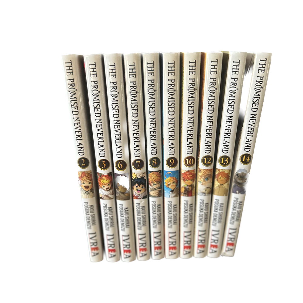 Pack The promised neverland (2, 3, 6, 7, 8, 9, 10. 12, 13 y 14)