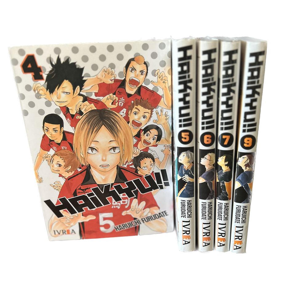 Pack HAIKYU (4, 5, 6, 7, 9)