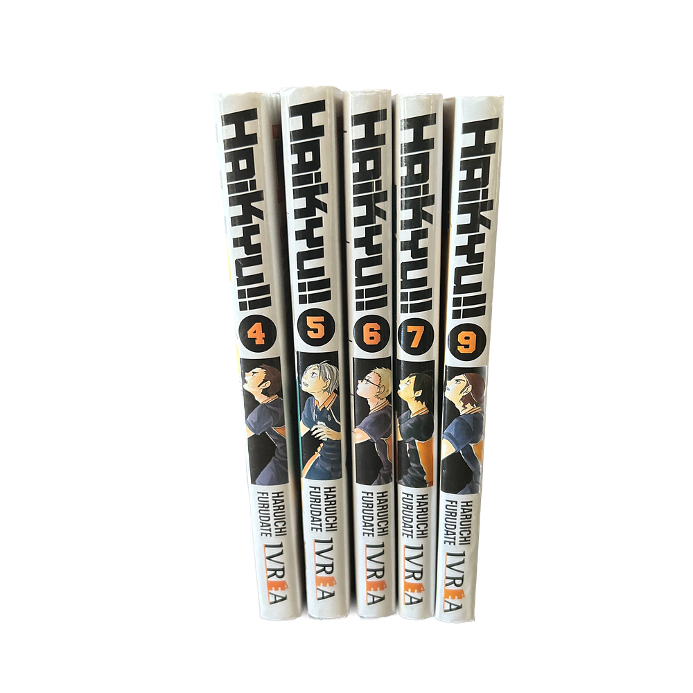 Pack HAIKYU (4, 5, 6, 7, 9)