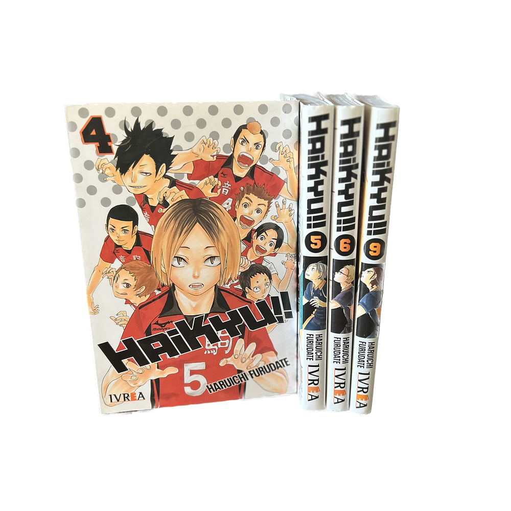 Pack HAIKYU (4, 5, 6, 9)