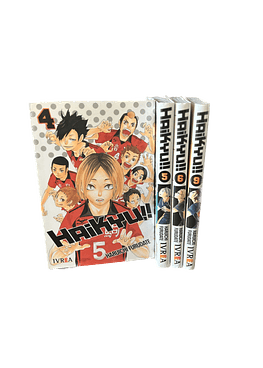 Pack HAIKYU (4, 5, 6, 9)